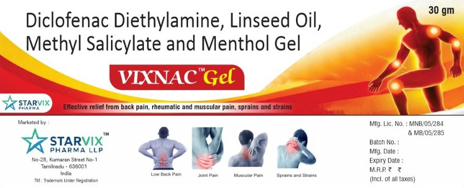 Vixnac Gel